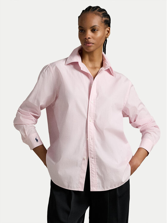Рубашка oversize 211968220003 Polo Ralph Lauren, розовый
Рубашка oversize 211968220003 Polo Ralph Lauren, розовый
