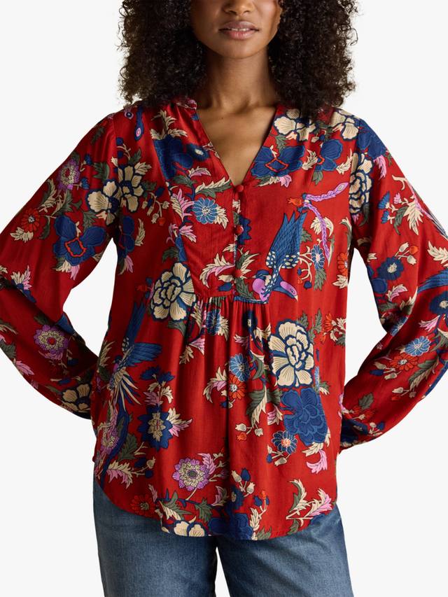 Футболка с длинным рукавом с цветочным принтом Joules, Red/Multi
Футболка с длинным рукавом с цветочным принтом Joules, Red/Multi