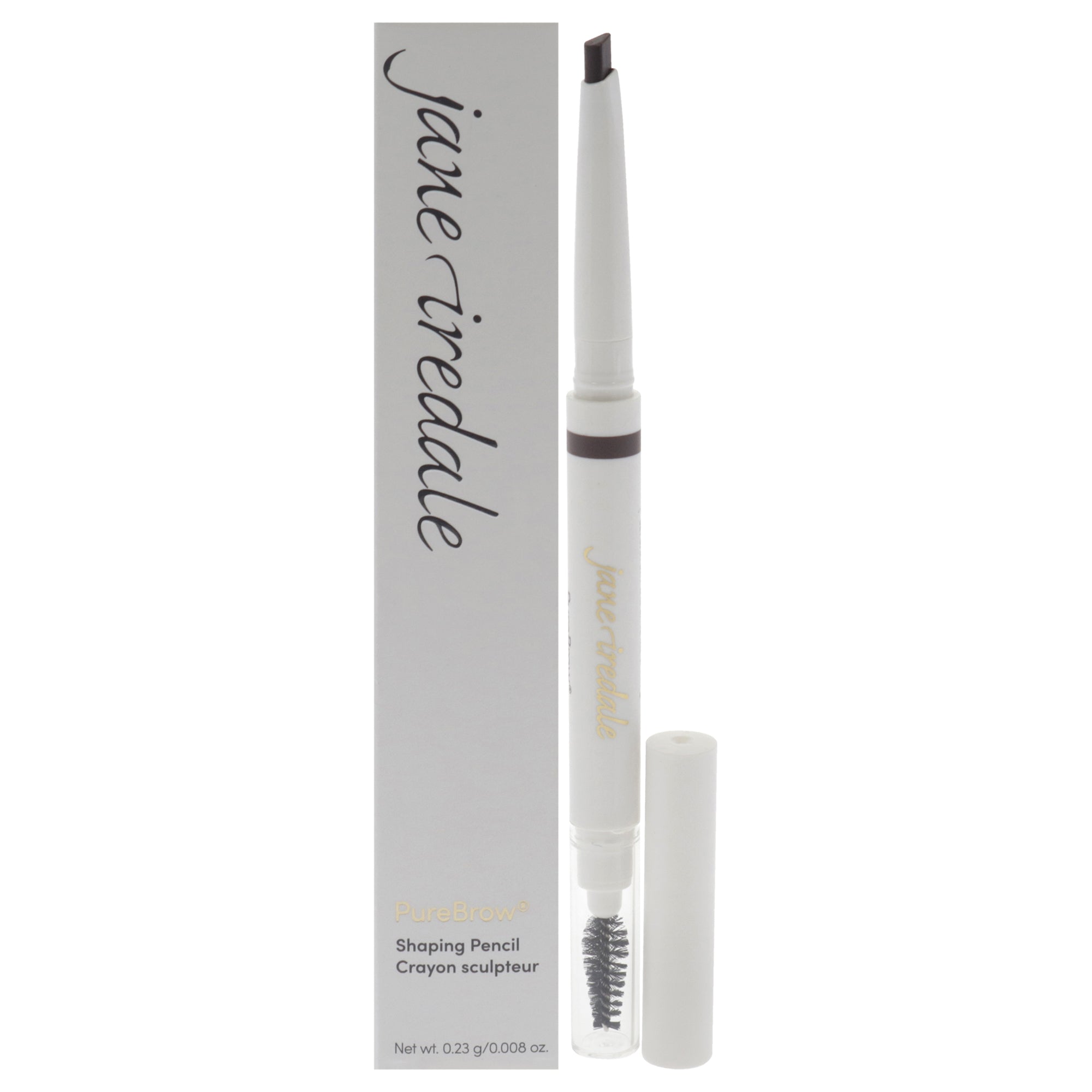 Карандаш для бровей PureBrow Shaping Pencil, темно-коричневый, от Jane Iredale, для женщин, 0,008 унции Jane Iredale, Small
Карандаш для бровей PureBrow Shaping Pencil, темно-коричневый, от Jane Iredale, для женщин, 0,008 унции Jane Iredale, Small