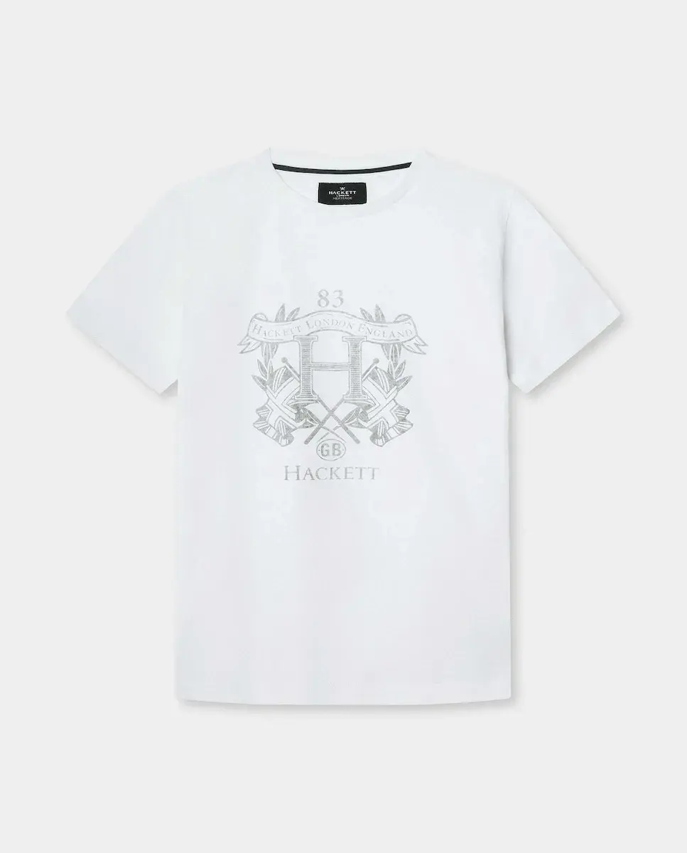 Детская футболка ралли с флагом классического кроя Hackett, кремовый
Детская футболка ралли с флагом классического кроя Hackett, кремовый