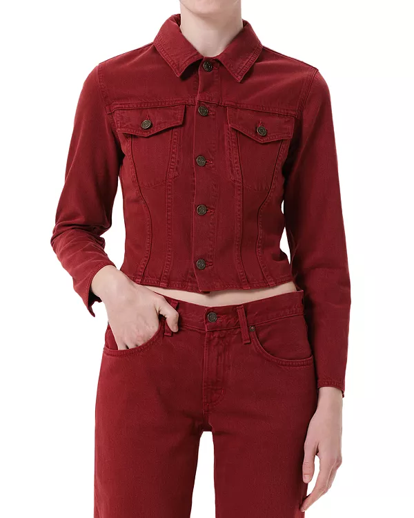 Куртка анатомической формы Agolde, красный
Куртка анатомической формы Agolde, красный