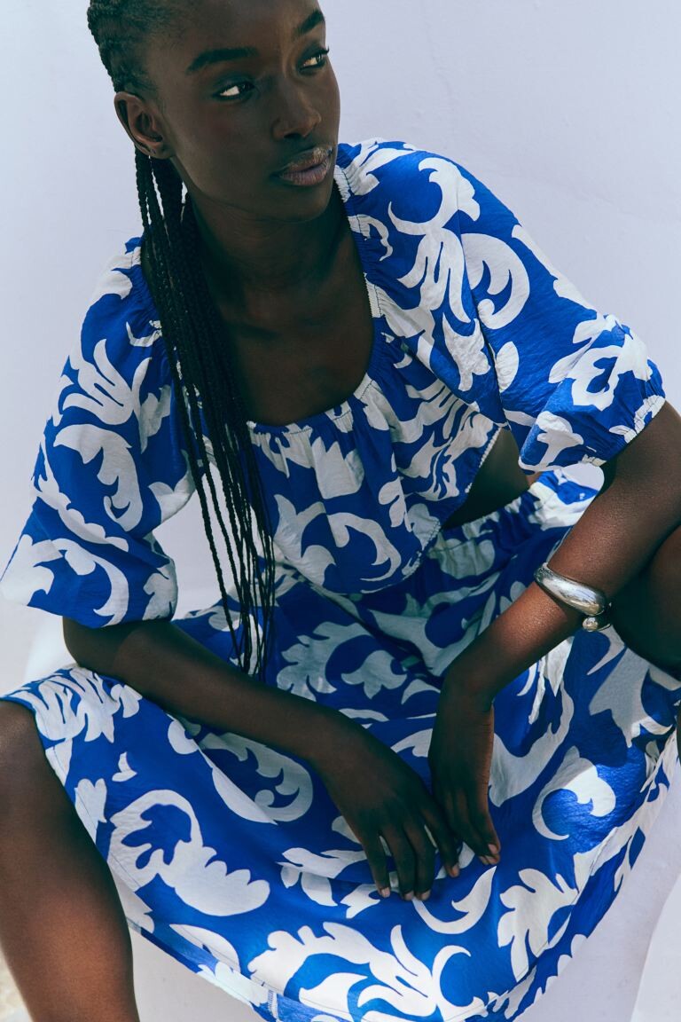 Юбка-Миди H&M, синий
Юбка-Миди H&M, синий