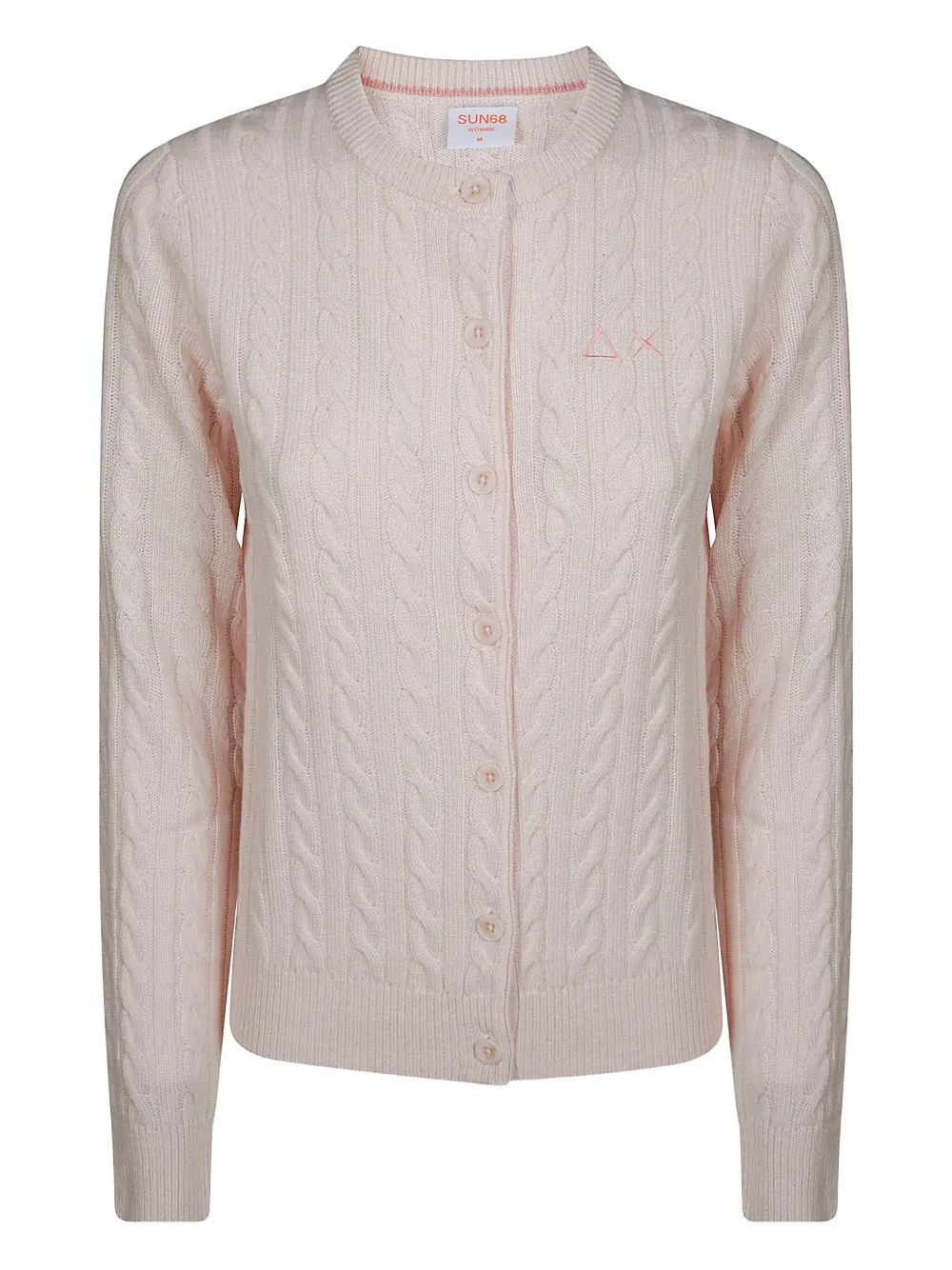 Кардиган с круглым вырезом Sun68, розовый
Кардиган с круглым вырезом Sun68, розовый