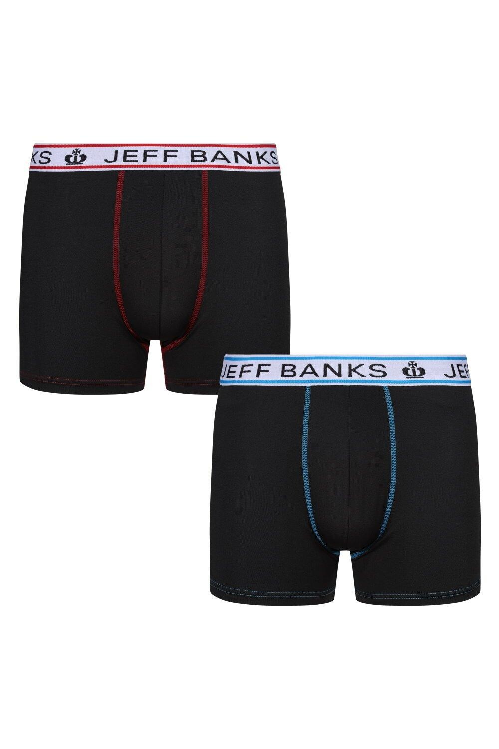 Набор из 2 пар спортивных трусов Jeff Banks, черный
Набор из 2 пар спортивных трусов Jeff Banks, черный