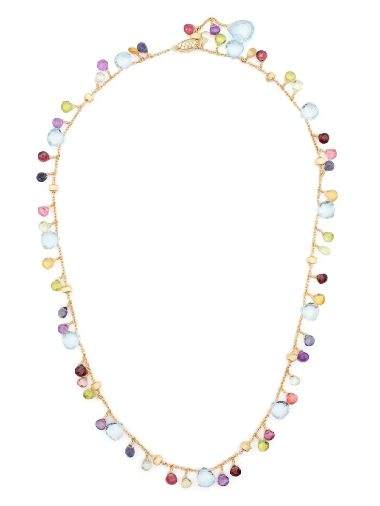 Marco Bicego колье из желтого золота с топазом и бриллиантами, золотой
Marco Bicego колье из желтого золота с топазом и бриллиантами, золотой