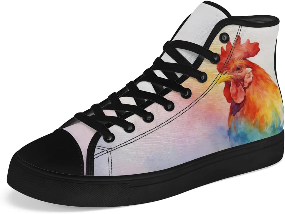Мужские и женские высокие кеды с канвой Rooster, высокие кроссовки на шнуровке, повседневная обувь Chebing, 614 Multicolor
Мужские и женские высокие кеды с канвой Rooster, высокие кроссовки на шнуровке, повседневная обувь Chebing, 614 Multicolor