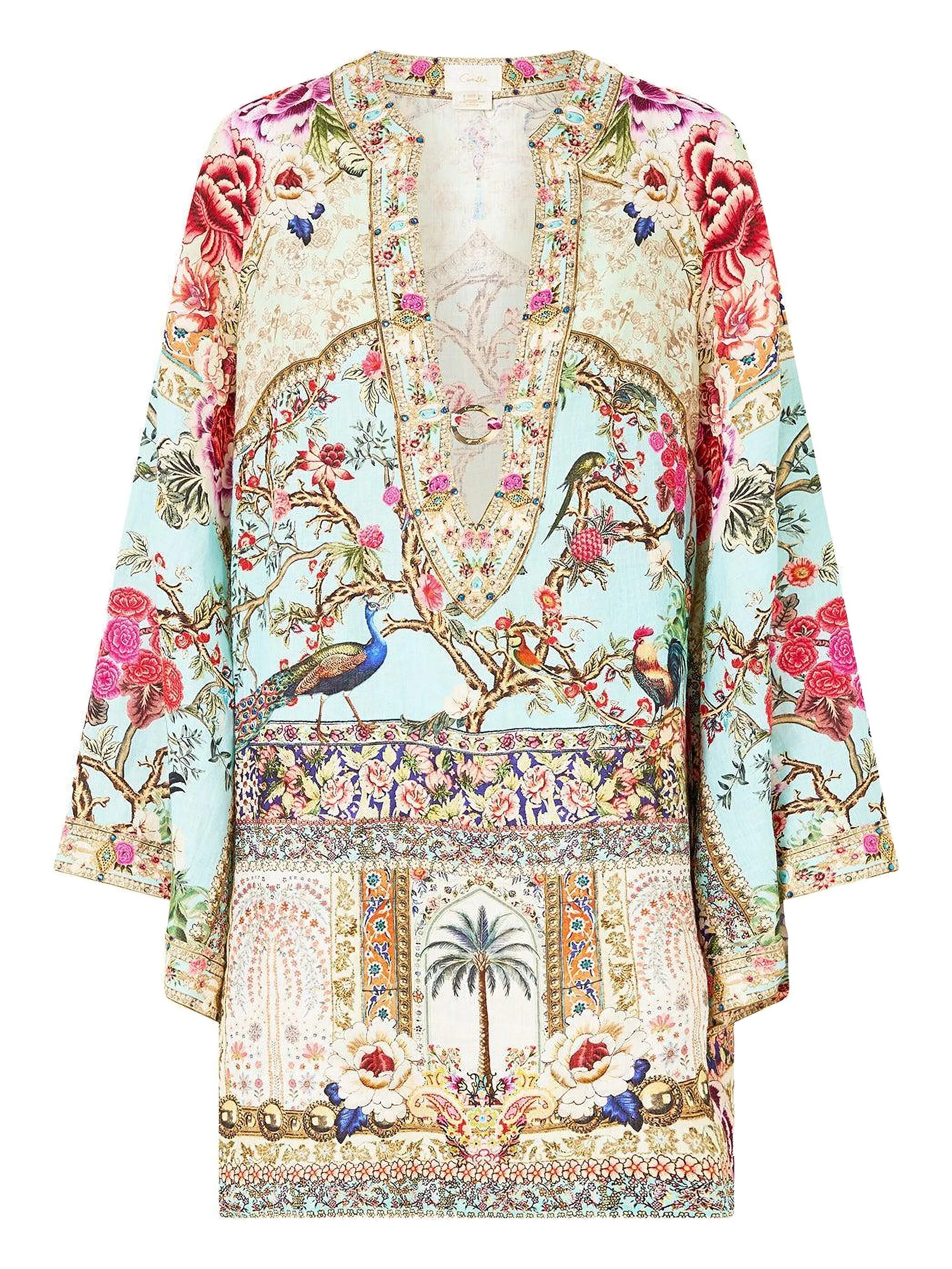 Платье мини Sultans And Queens с V-образным вырезом Camilla, бежевый
Платье мини Sultans And Queens с V-образным вырезом Camilla, бежевый