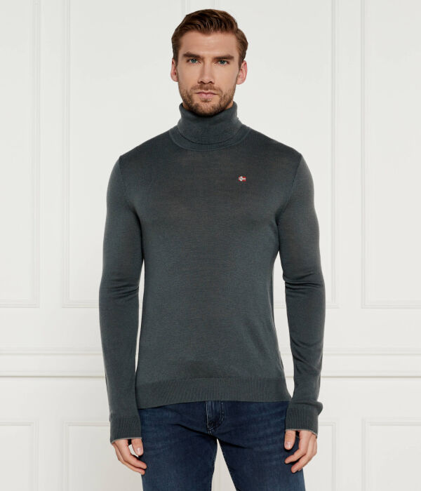 Водолазка мужская Napapijri из шерсти, серый
Водолазка мужская Napapijri из шерсти, серый