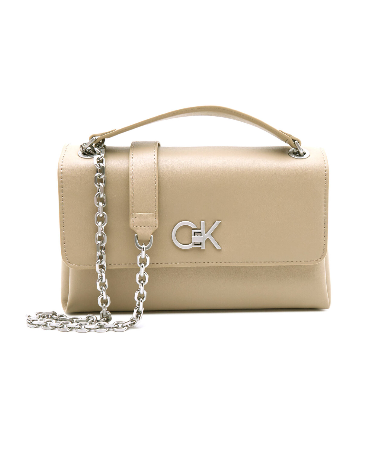 Сумка-мессенджер Calvin Klein, бежевый 
Сумка-мессенджер Calvin Klein, бежевый