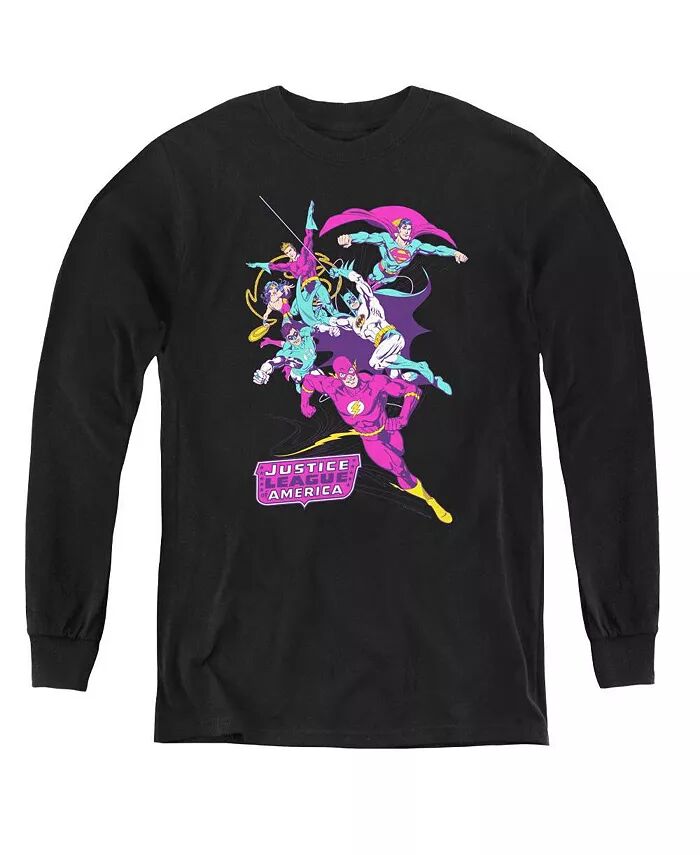 Свитшот с длинным рукавом Boys of America Youth Colorful League Justice League, черный
Свитшот с длинным рукавом Boys of America Youth Colorful League Justice League, черный