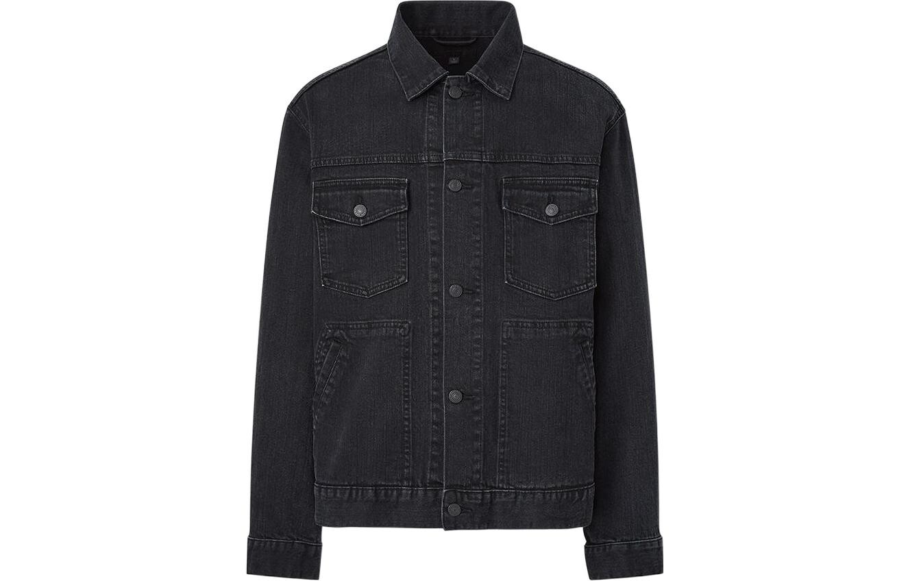 Джинсовая куртка унисекс UNIQLO, цвет Dark Gray
Джинсовая куртка унисекс UNIQLO, цвет Dark Gray