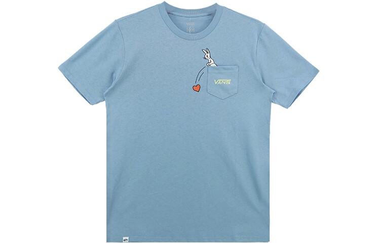 Футболка женская серо-синяя Vans
Футболка женская серо-синяя Vans