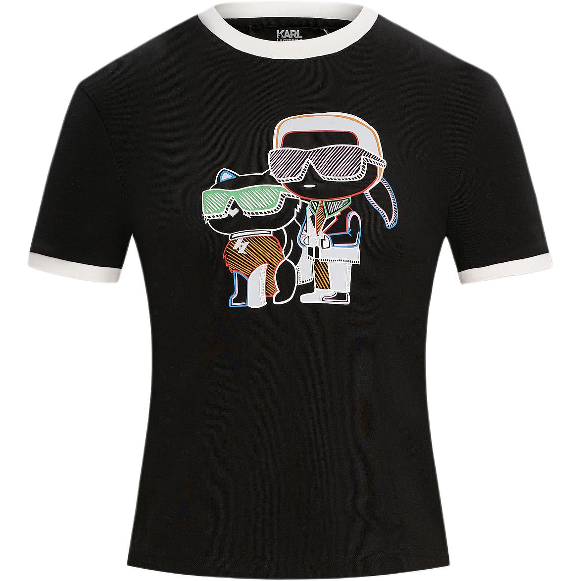 Футболка KARL LAGERFELD SS24 женская черная KARL LAGERFELD / Karl Lagerfeld Jeans 
Футболка KARL LAGERFELD SS24 женская черная KARL LAGERFELD / Karl Lagerfeld Jeans