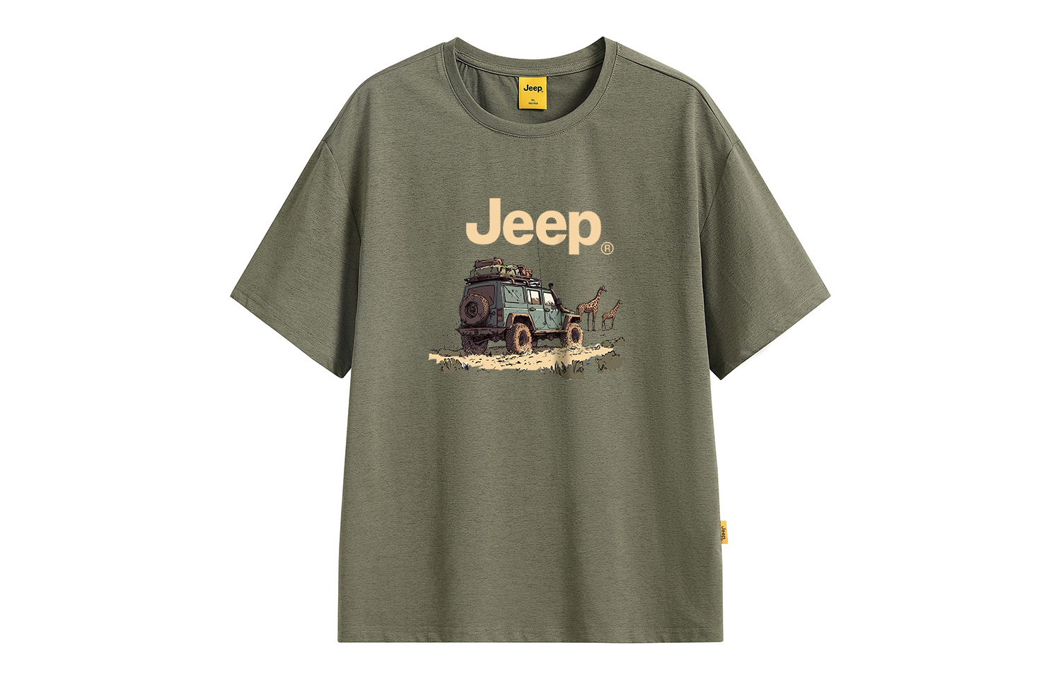 Футболка Casual Collection Унисекс Jeep, army зеленый
Футболка Casual Collection Унисекс Jeep, army зеленый