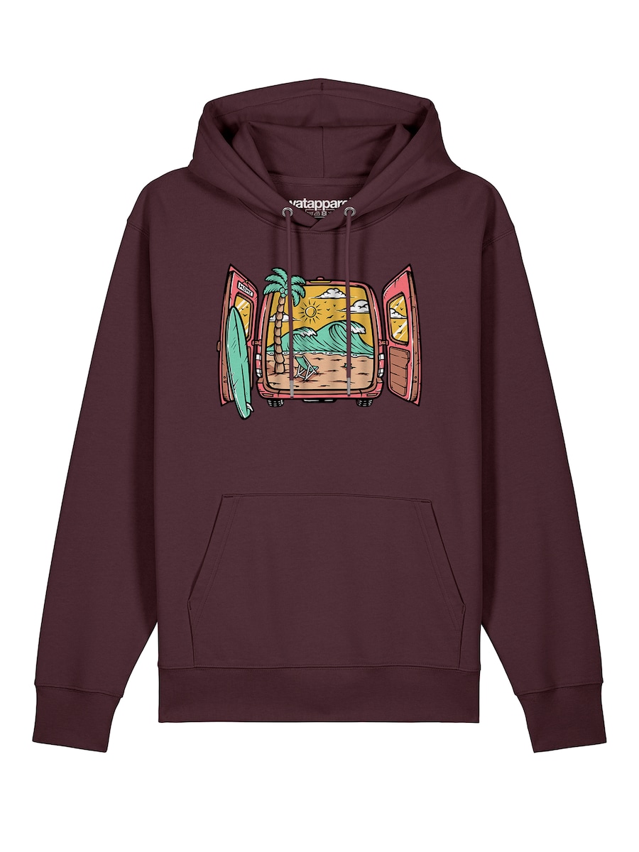 Толстовка Watapparel Surf And Beach, темно-красный
Толстовка Watapparel Surf And Beach, темно-красный