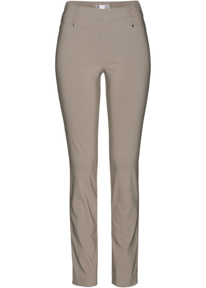 Эластичные брюки без застежки Bpc Selection, коричневый
Эластичные брюки без застежки Bpc Selection, коричневый