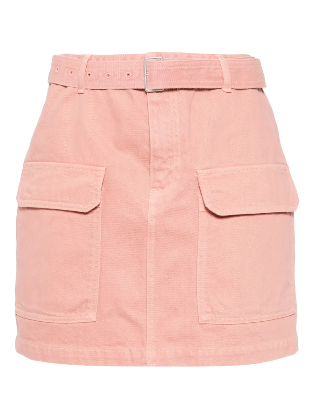 Юбка мини с поясом Maison Kitsuné, розовый
Юбка мини с поясом Maison Kitsuné, розовый