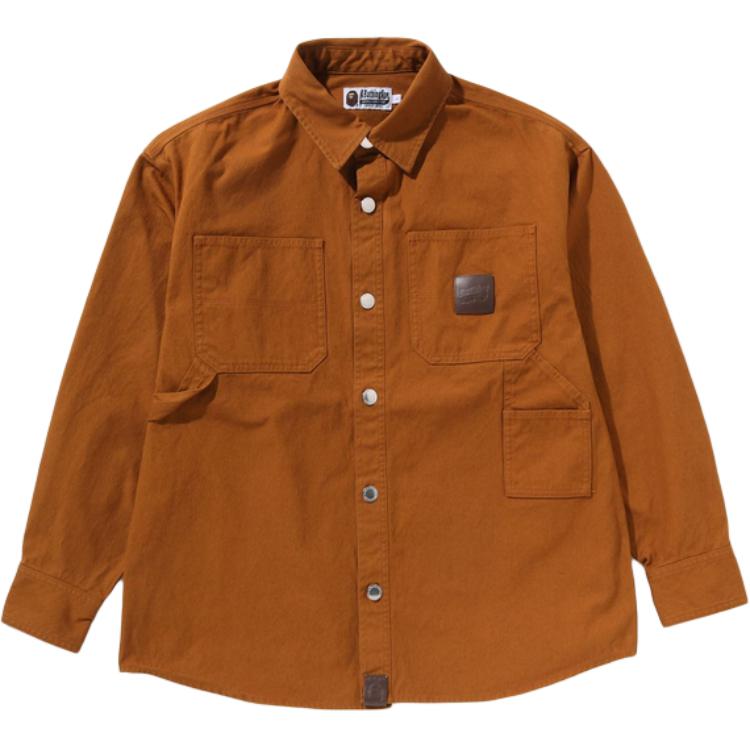 Рубашка Bape Bathing Ape Logo Canvas A BATHING APE, Coffee
Рубашка Bape Bathing Ape Logo Canvas A BATHING APE, Coffee