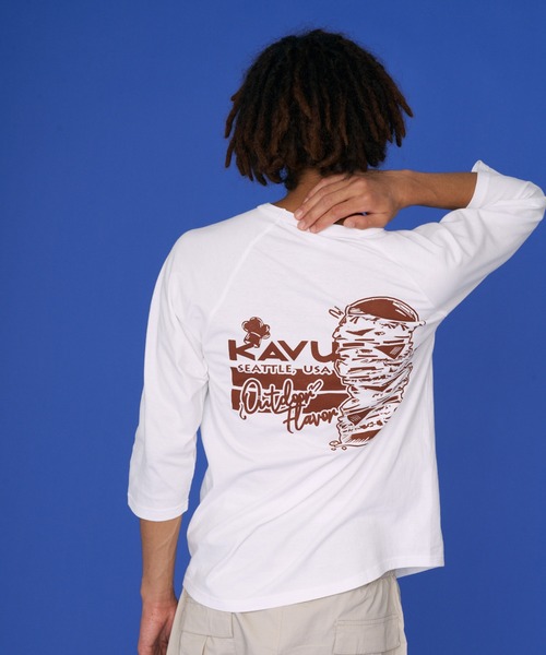 Бейсбольная футболка KAVU Burger, белый
Бейсбольная футболка KAVU Burger, белый