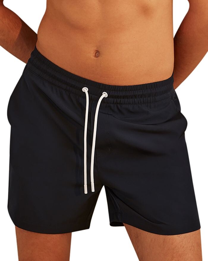 REISS Shore Однотонные шорты на шнурке, синий
REISS Shore Однотонные шорты на шнурке, синий