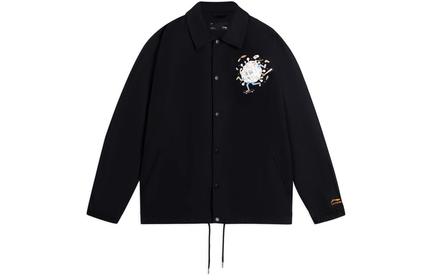 Куртка мужская черная Lining, черный
Куртка мужская черная Lining, черный