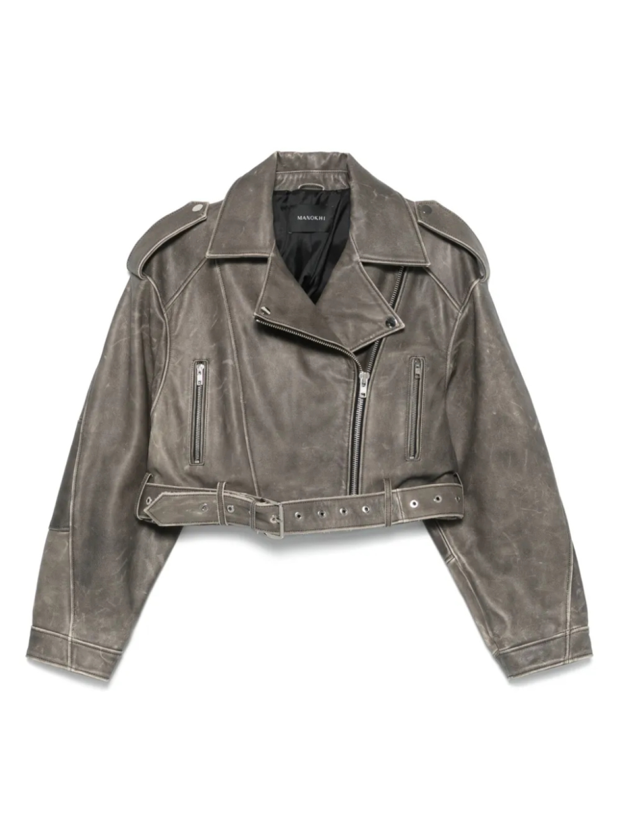 Кожаная куртка Manokhi, черный
Кожаная куртка Manokhi, черный