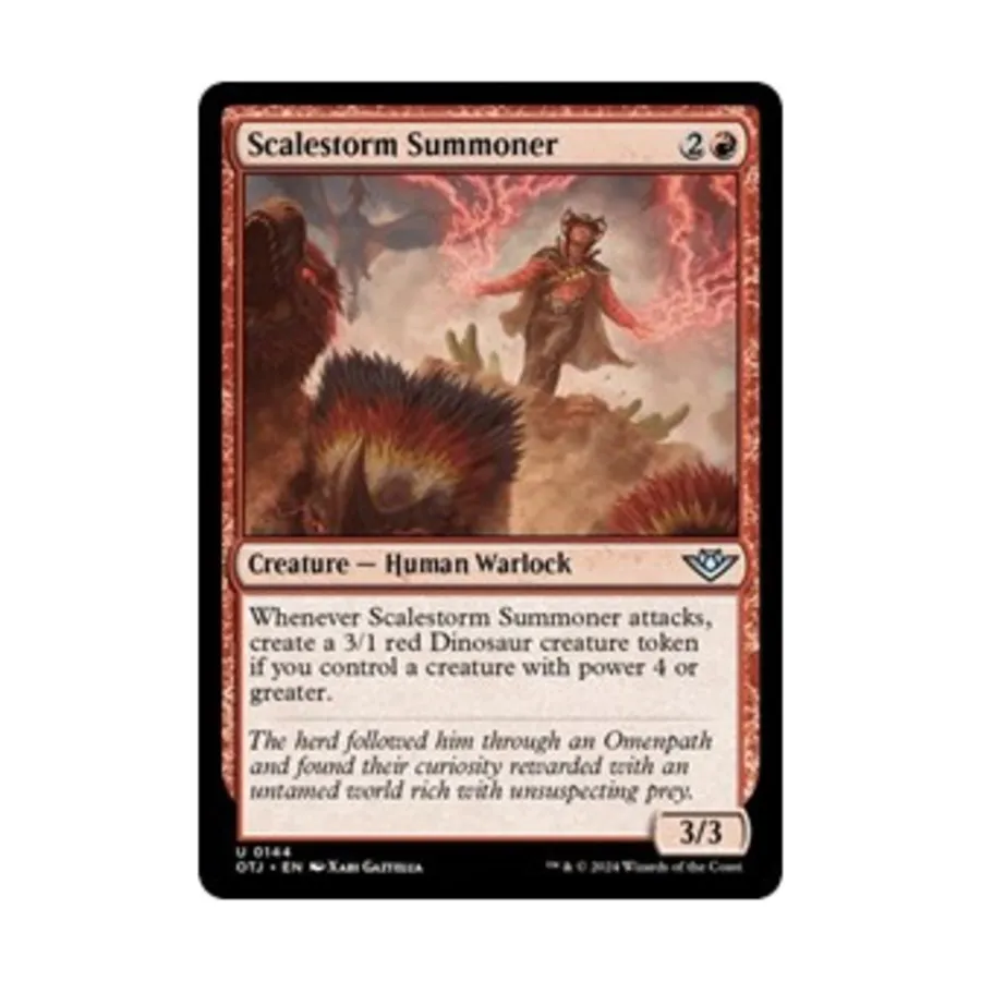 CCG Призыватель чешуйчатой бури (U), MTG - Outlaws of Thunder Junction
CCG Призыватель чешуйчатой бури (U), MTG - Outlaws of Thunder Junction