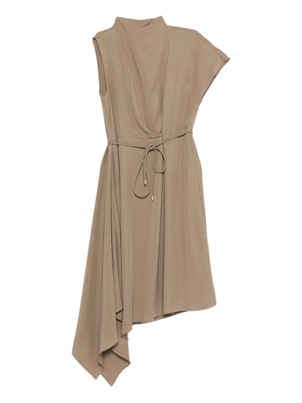 Асимметричное платье миди Peserico, зеленый
Асимметричное платье миди Peserico, зеленый