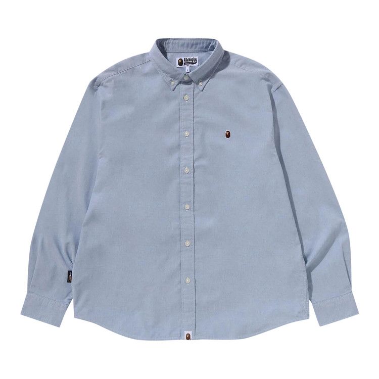 Рубашка BAPE One Point Oxford Long-Sleeve Shirt, Blue
Рубашка BAPE One Point Oxford Long-Sleeve Shirt, Blue