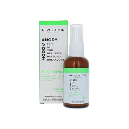 Skincare Angry Успокаивающий увлажняющий крем 50 мл, Revolution
Skincare Angry Успокаивающий увлажняющий крем 50 мл, Revolution