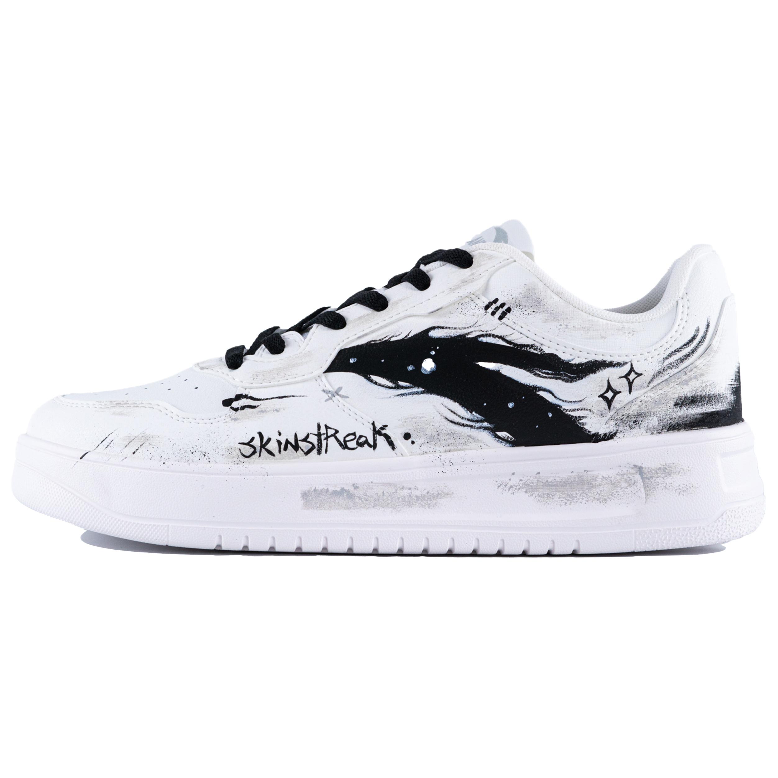 ANTA Мужские черно-белые скейтерские кеды с расслабляющей амортизацией и дышащим верхом, цвет Black White
ANTA Мужские черно-белые скейтерские кеды с расслабляющей амортизацией и дышащим верхом, цвет Black White