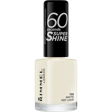 Лак для ногтей London 60 Seconds Super Shine 703 White Hot Love 8 мл, Rimmel
Лак для ногтей London 60 Seconds Super Shine 703 White Hot Love 8 мл, Rimmel