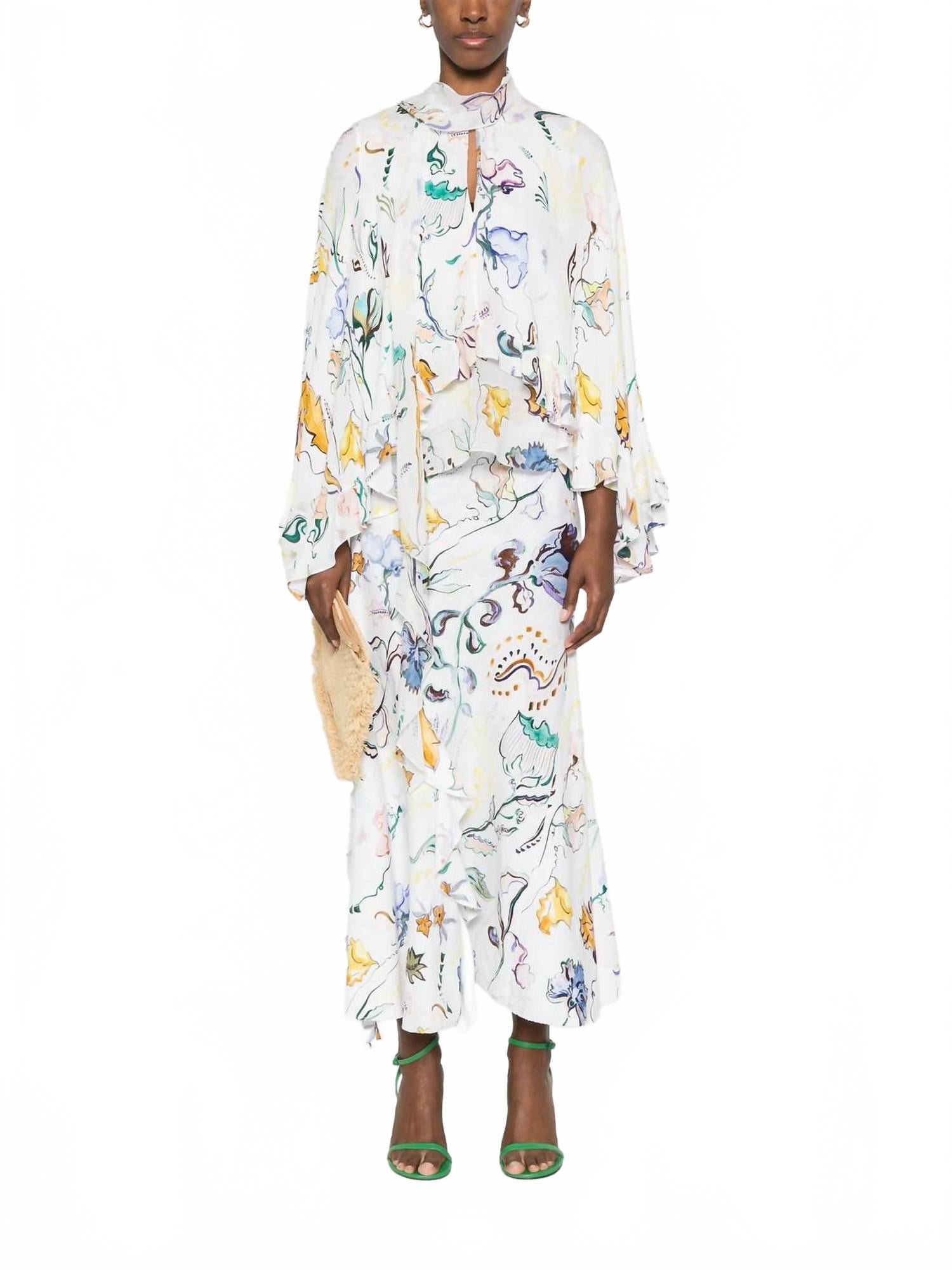 Флорал Пауэр миди-юбка в белом DOROTHEE SCHUMACHER
Флорал Пауэр миди-юбка в белом DOROTHEE SCHUMACHER