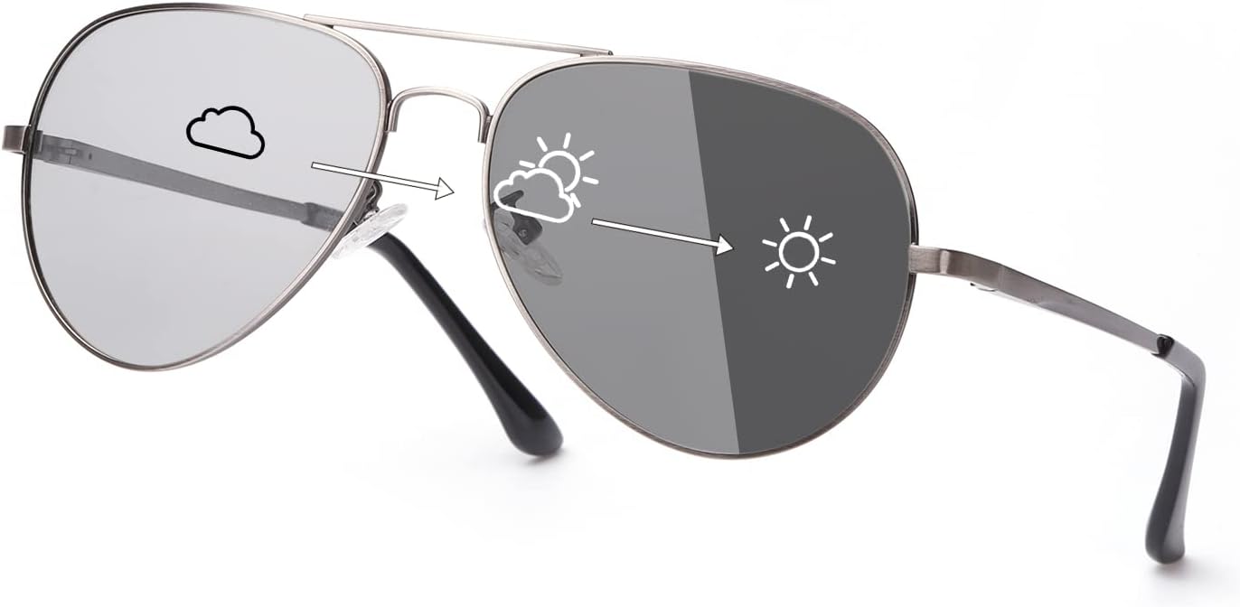 Мужские поляризованные фотохромные солнцезащитные очки SODQW, очки-авиаторы для спорта и вождения, защита от УФ-излучения UV 400, большая металлическая оправа, Gun Frame for Day
Мужские поляризованные фотохромные солнцезащитные очки SODQW, очки-авиаторы для спорта и вождения, защита от УФ-излучения UV 400, большая металлическая оправа, Gun Frame for Day