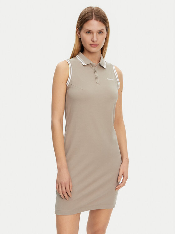 Платье на каждый день обычный крой V5GK04 KCOK1 Guess, хаки
Платье на каждый день обычный крой V5GK04 KCOK1 Guess, хаки