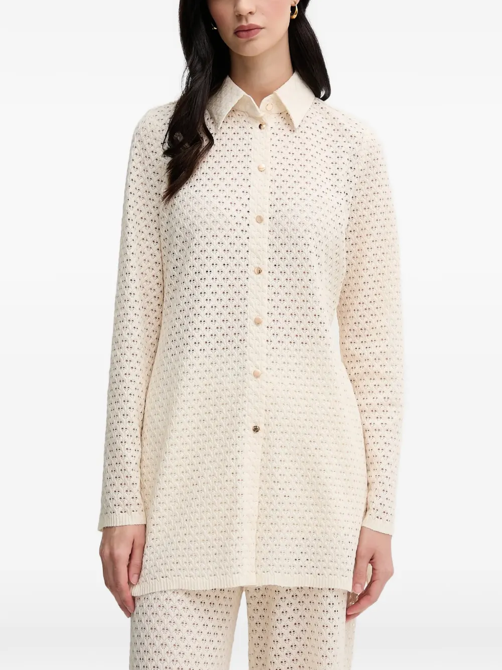 Рубашка с проколотой пуговицей Marc Aurel, бежевый
Рубашка с проколотой пуговицей Marc Aurel, бежевый