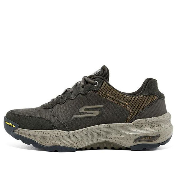 Кроссовки go walk arch fit outdoor 'dark brown' Skechers, коричневый
Кроссовки go walk arch fit outdoor 'dark brown' Skechers, коричневый