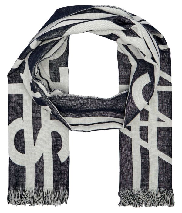 Шарф Marc Cain с добавлением шерсти, синий
Шарф Marc Cain с добавлением шерсти, синий