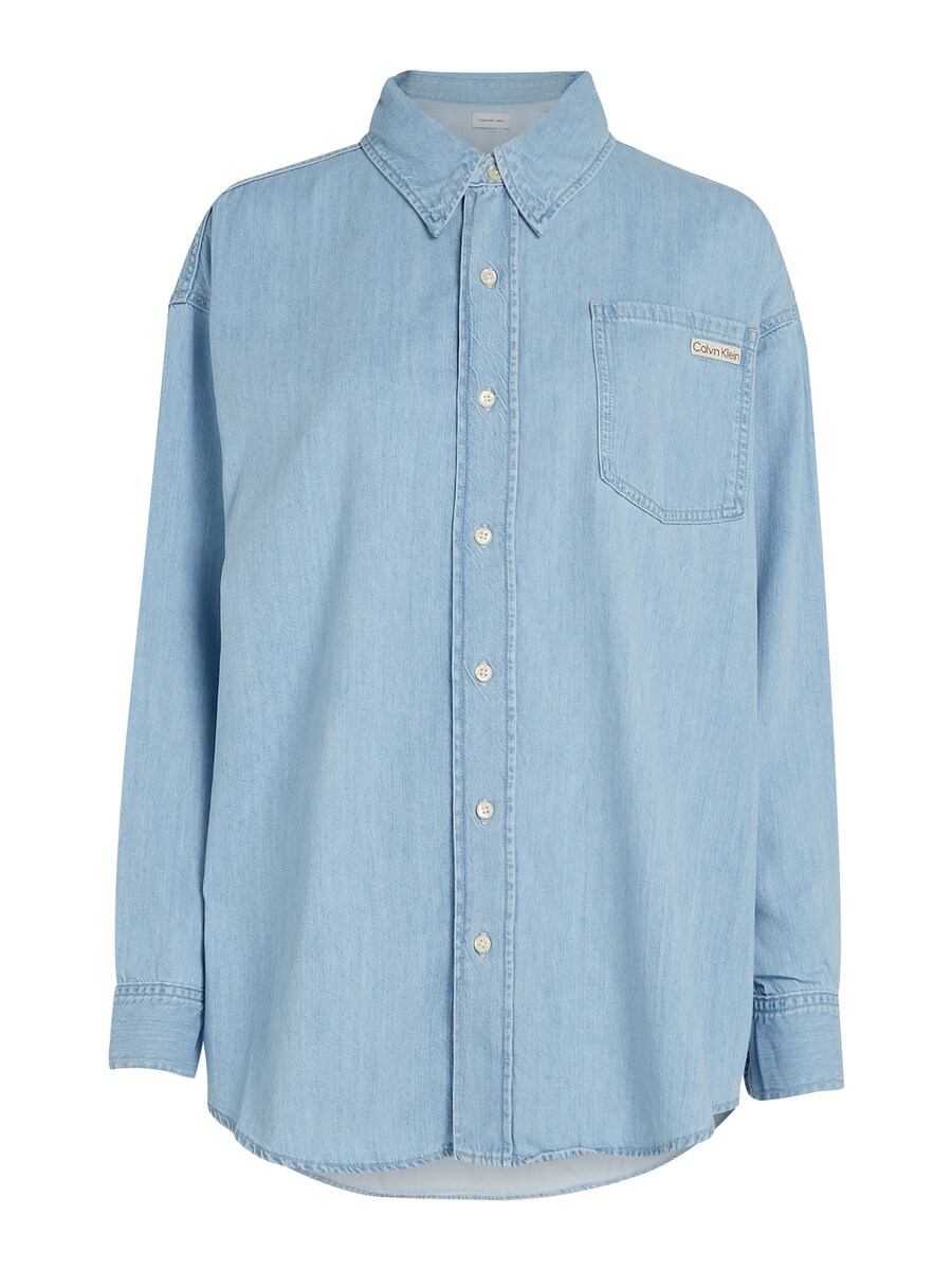 Блузка Calvin Klein Jeans, синий деним
Блузка Calvin Klein Jeans, синий деним