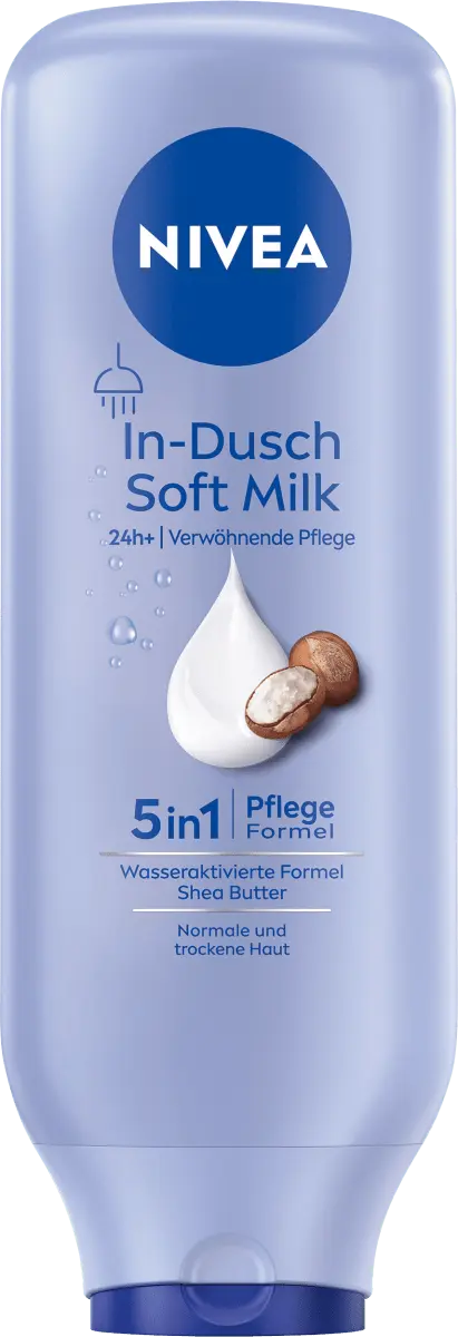 Молочко для тела Мягкое молочко для душа 0,4 л NIVEA
Молочко для тела Мягкое молочко для душа 0,4 л NIVEA