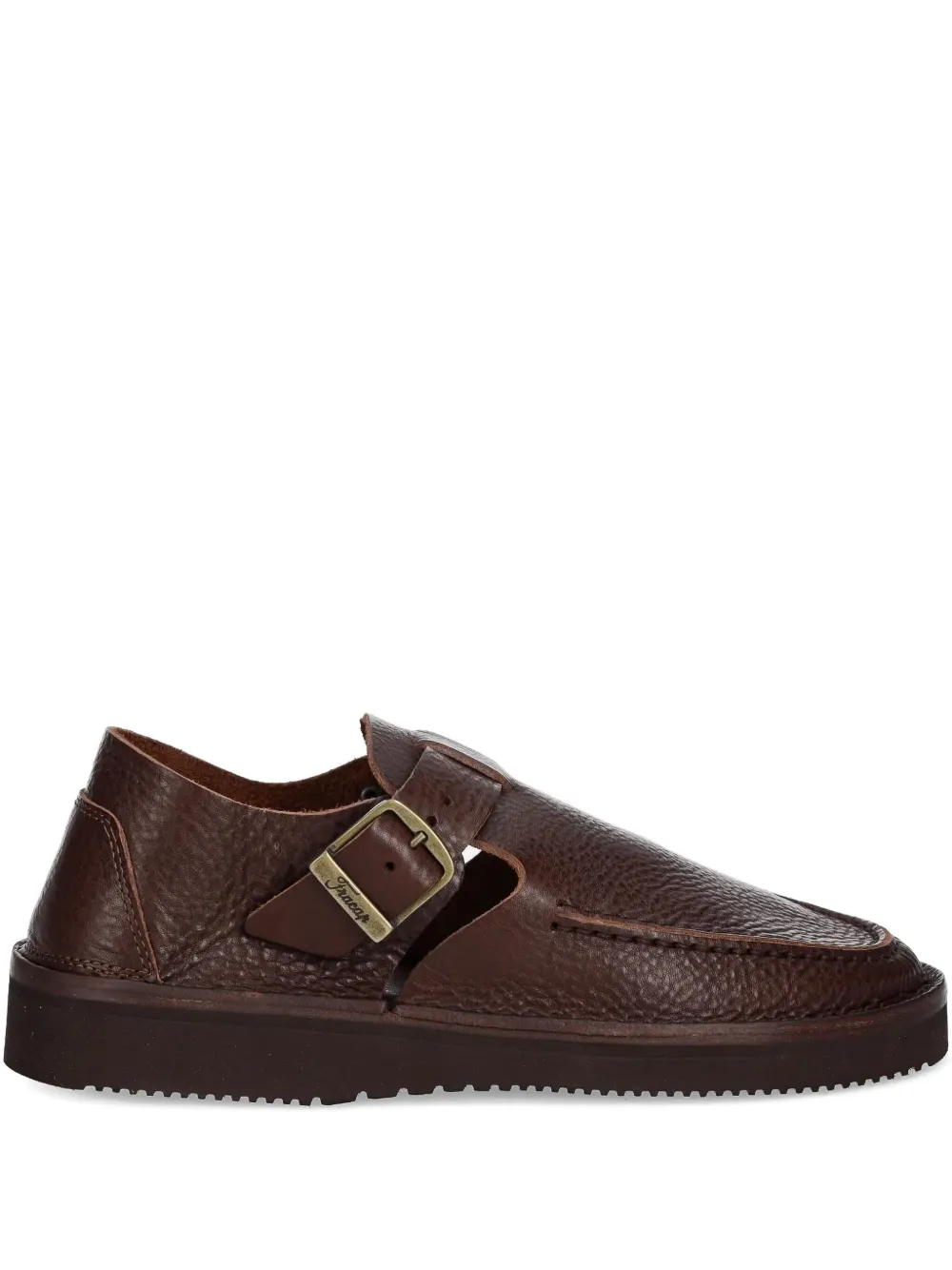 Кожаные мокасины с пряжками Fracap, коричневый
Кожаные мокасины с пряжками Fracap, коричневый