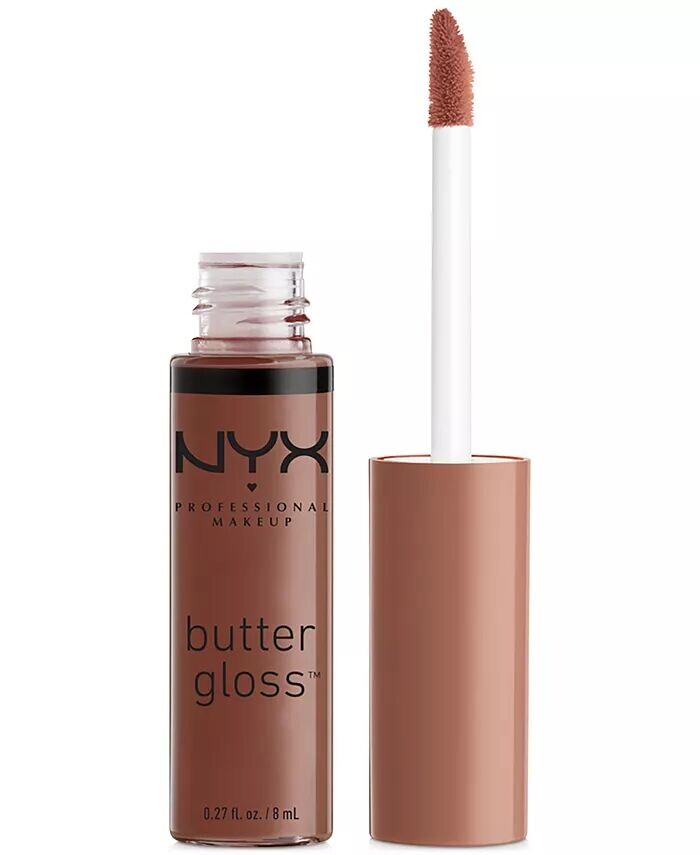 Антипригарный блеск для губ Butter Gloss Nyx Professional Makeup, цвет Ginger Snap
Антипригарный блеск для губ Butter Gloss Nyx Professional Makeup, цвет Ginger Snap
