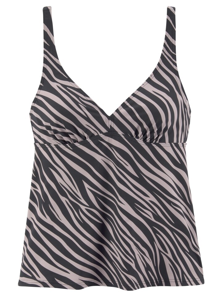 Верх бикини LASCANA, цвет schwarz/bedruckt
Верх бикини LASCANA, цвет schwarz/bedruckt