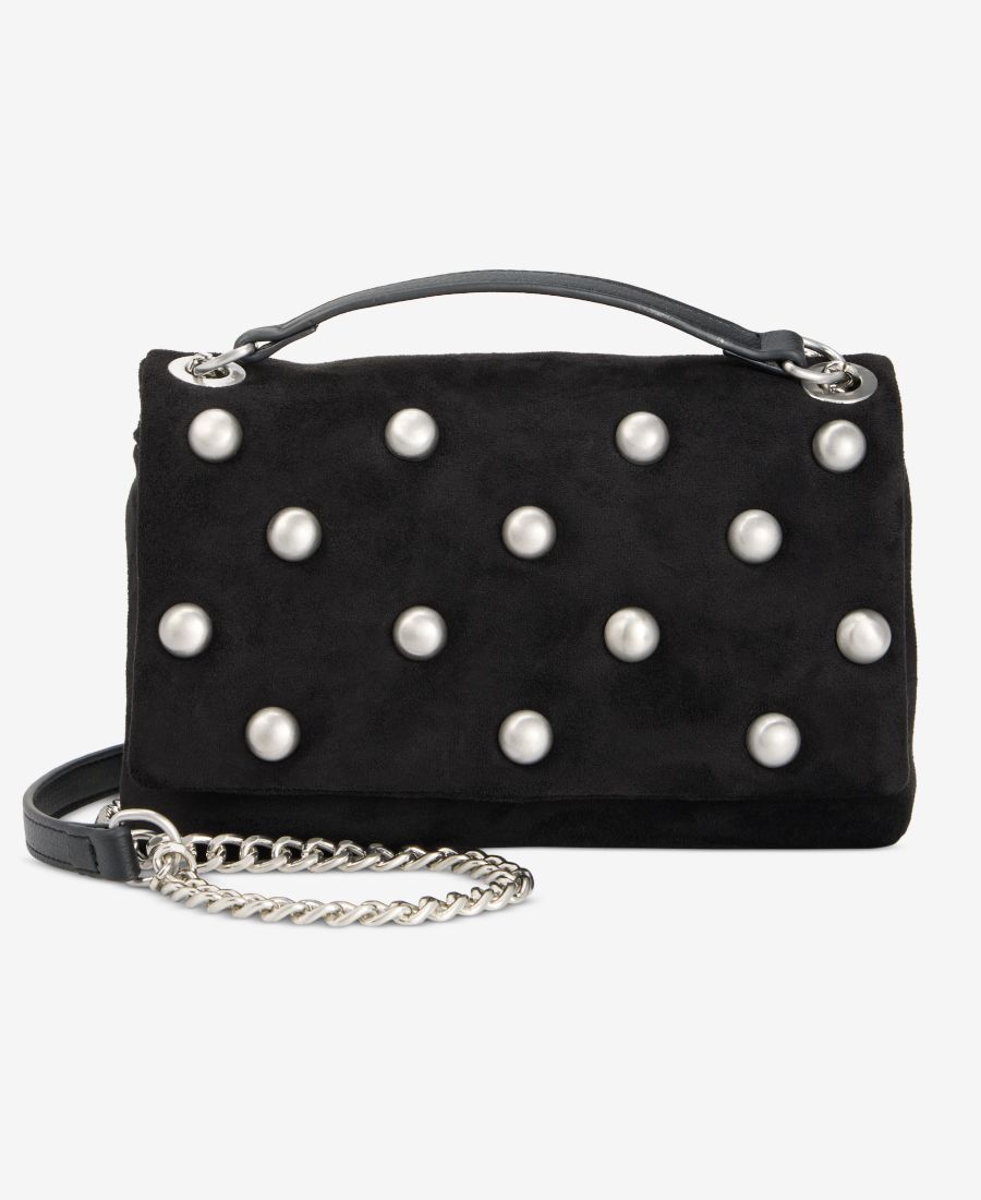 Миниатюрная сумка через плечо Ajae с заклепками INC International Concepts, Black
Миниатюрная сумка через плечо Ajae с заклепками INC International Concepts, Black