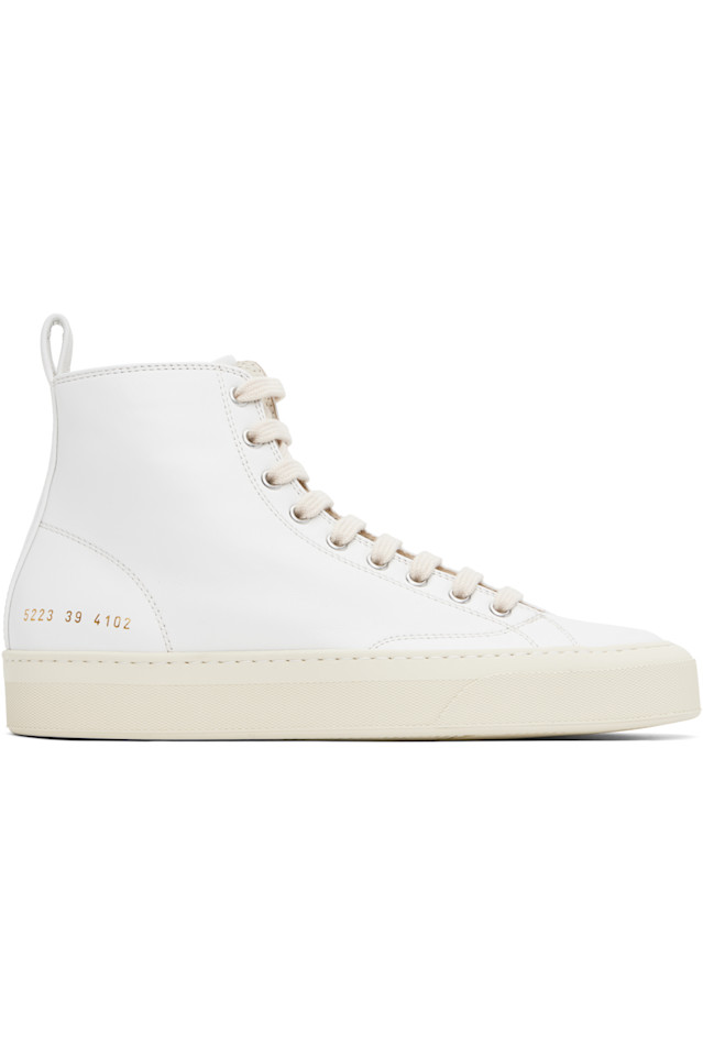 Высокие кроссовки Tournament Common Projects, белый 
Высокие кроссовки Tournament Common Projects, белый