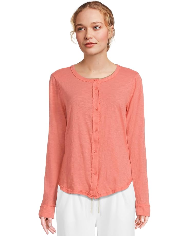 Женский кардиган Mod-o-doc Long Sleeve Exposed Seams Button-Up Slim, Coral Bliss
Женский кардиган Mod-o-doc Long Sleeve Exposed Seams Button-Up Slim, Coral Bliss