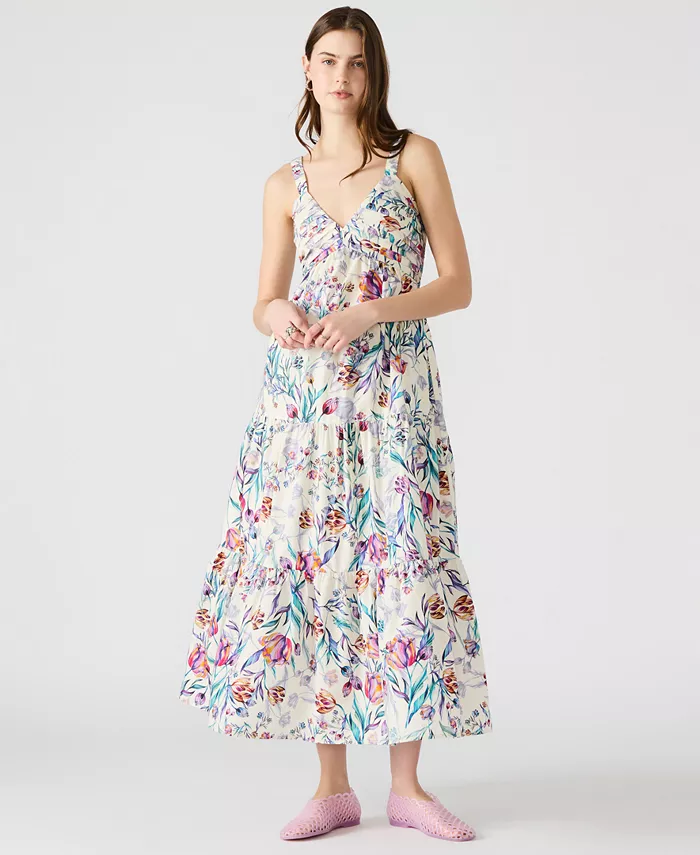 Женское хлопковое макси-платье Eliora Steve Madden, мультиколор
Женское хлопковое макси-платье Eliora Steve Madden, мультиколор