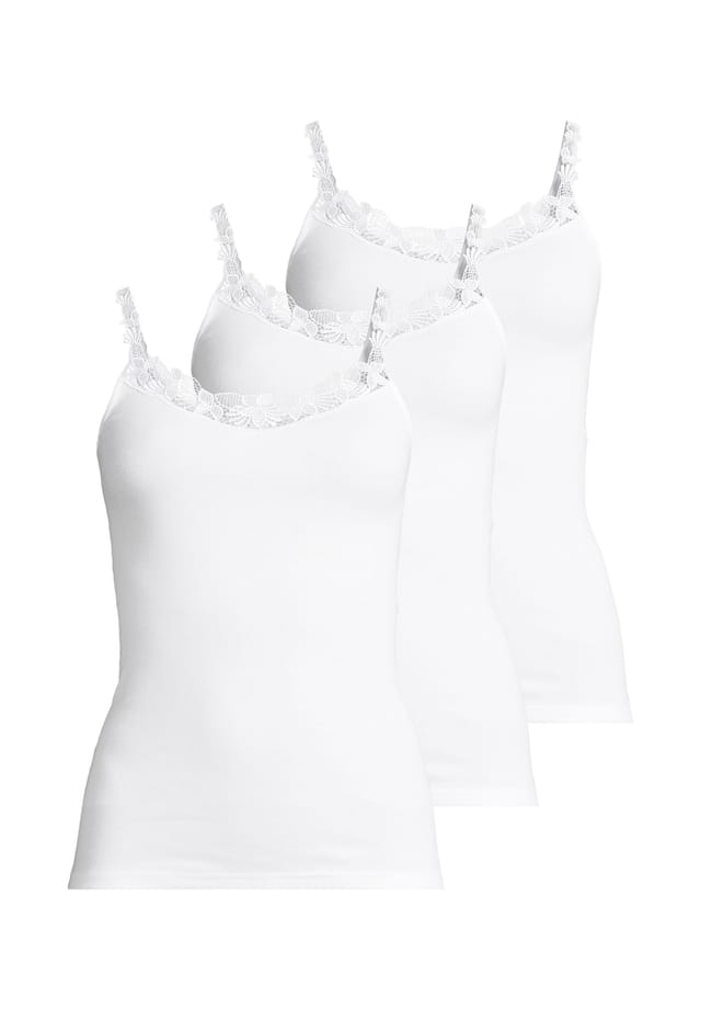 Спагетти топ 3-упаковка Надя Speidel, белый
Спагетти топ 3-упаковка Надя Speidel, белый