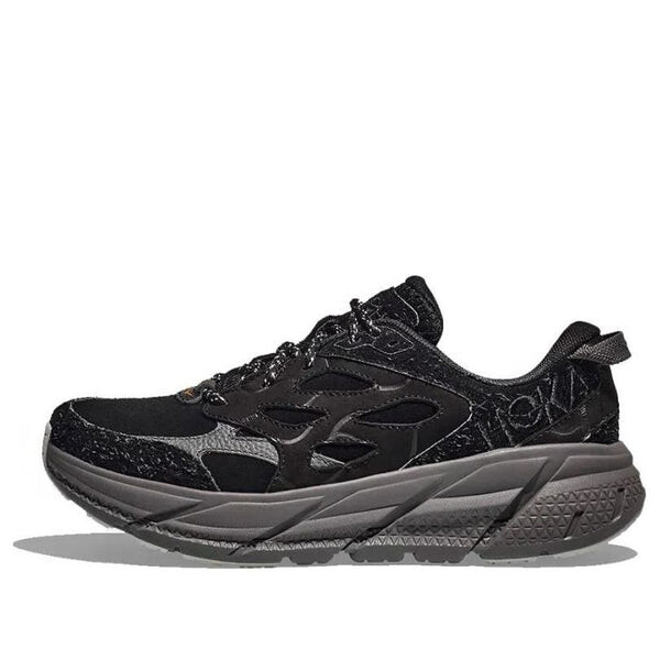 Кроссовки clifton l 'elite terrain system black satellite grey' Hoka One One, черный 
Кроссовки clifton l 'elite terrain system black satellite grey' Hoka One One, черный