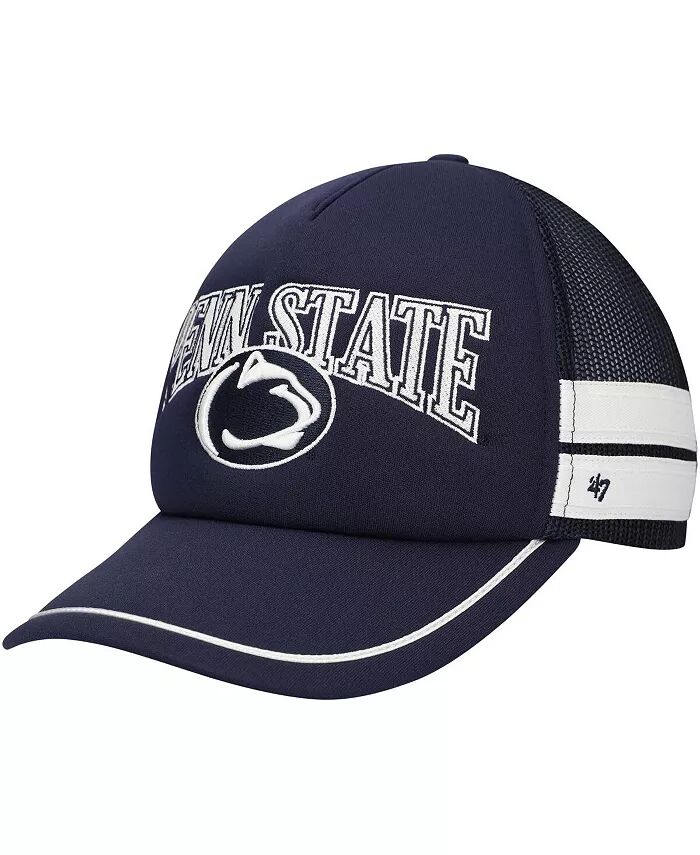 Мужская темно-синяя кепка Penn State Nittany Lions Sideband Trucker Adjustable Hat '47 Brand
Мужская темно-синяя кепка Penn State Nittany Lions Sideband Trucker Adjustable Hat '47 Brand